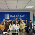 Подробнее о статье Студенты проходят производственную практику в филиале QazaqGaz Aimaq
